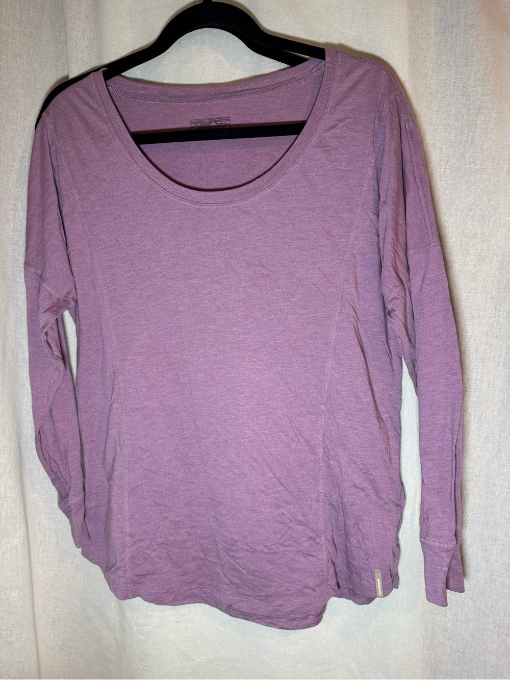Patagonia Women's Long Sleeve Scoop Neck Top - Lavender